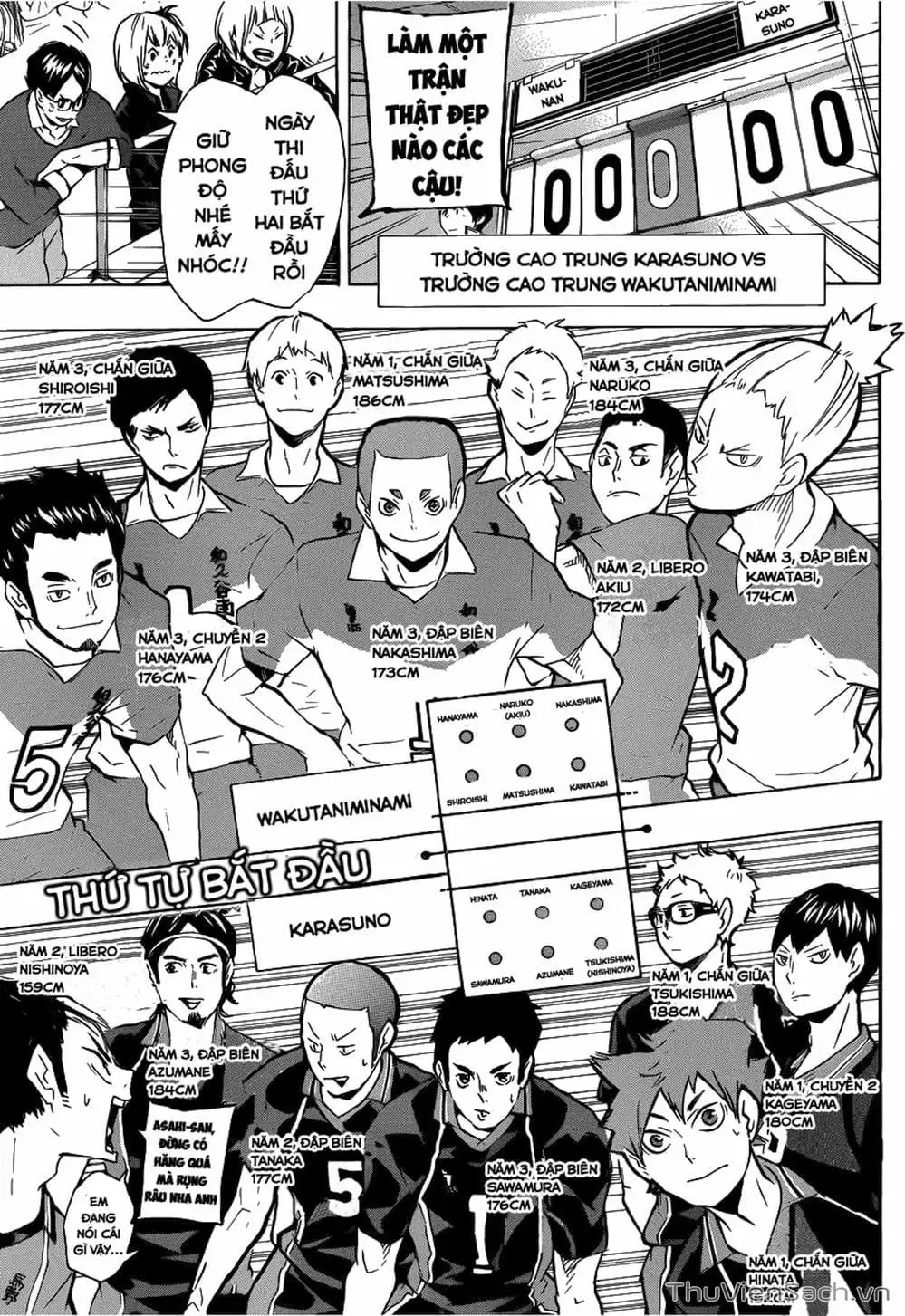 Truyện Tranh Vua Bóng Chuyền Haikyuu trang 6