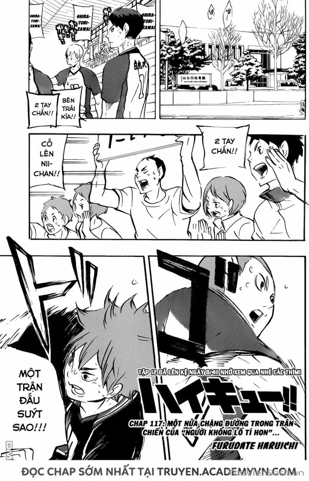 Truyện Tranh Vua Bóng Chuyền Haikyuu trang 6