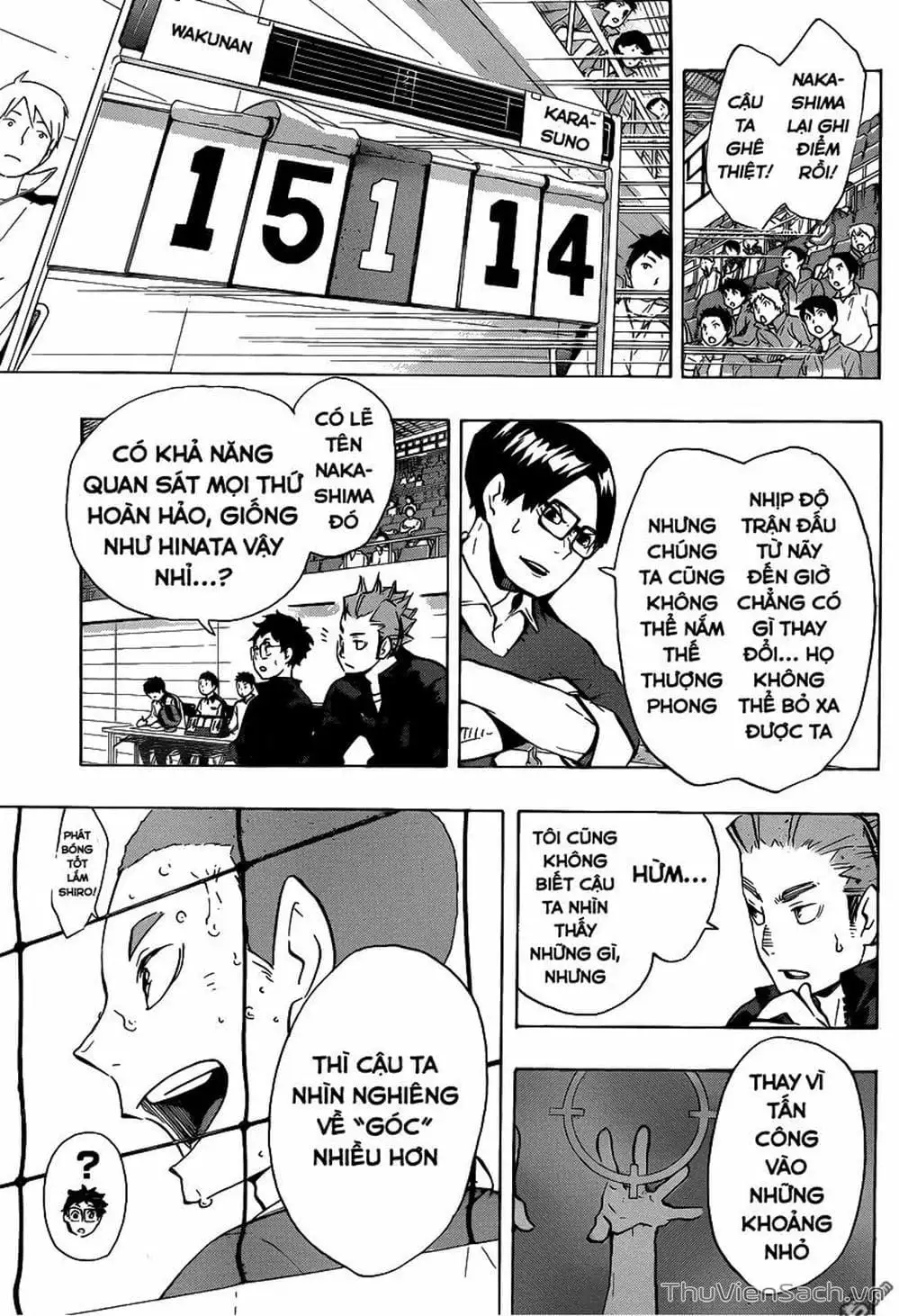 Truyện Tranh Vua Bóng Chuyền Haikyuu trang 6