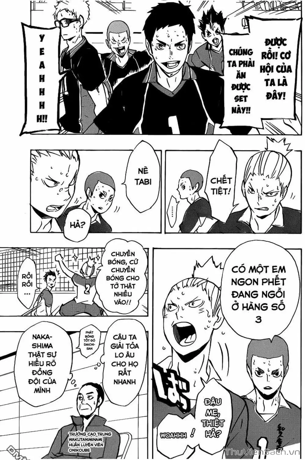 Truyện Tranh Vua Bóng Chuyền Haikyuu trang 6