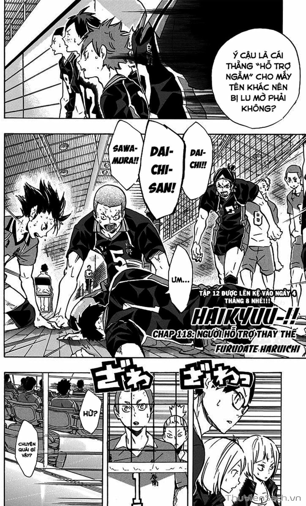 Truyện Tranh Vua Bóng Chuyền Haikyuu trang 6