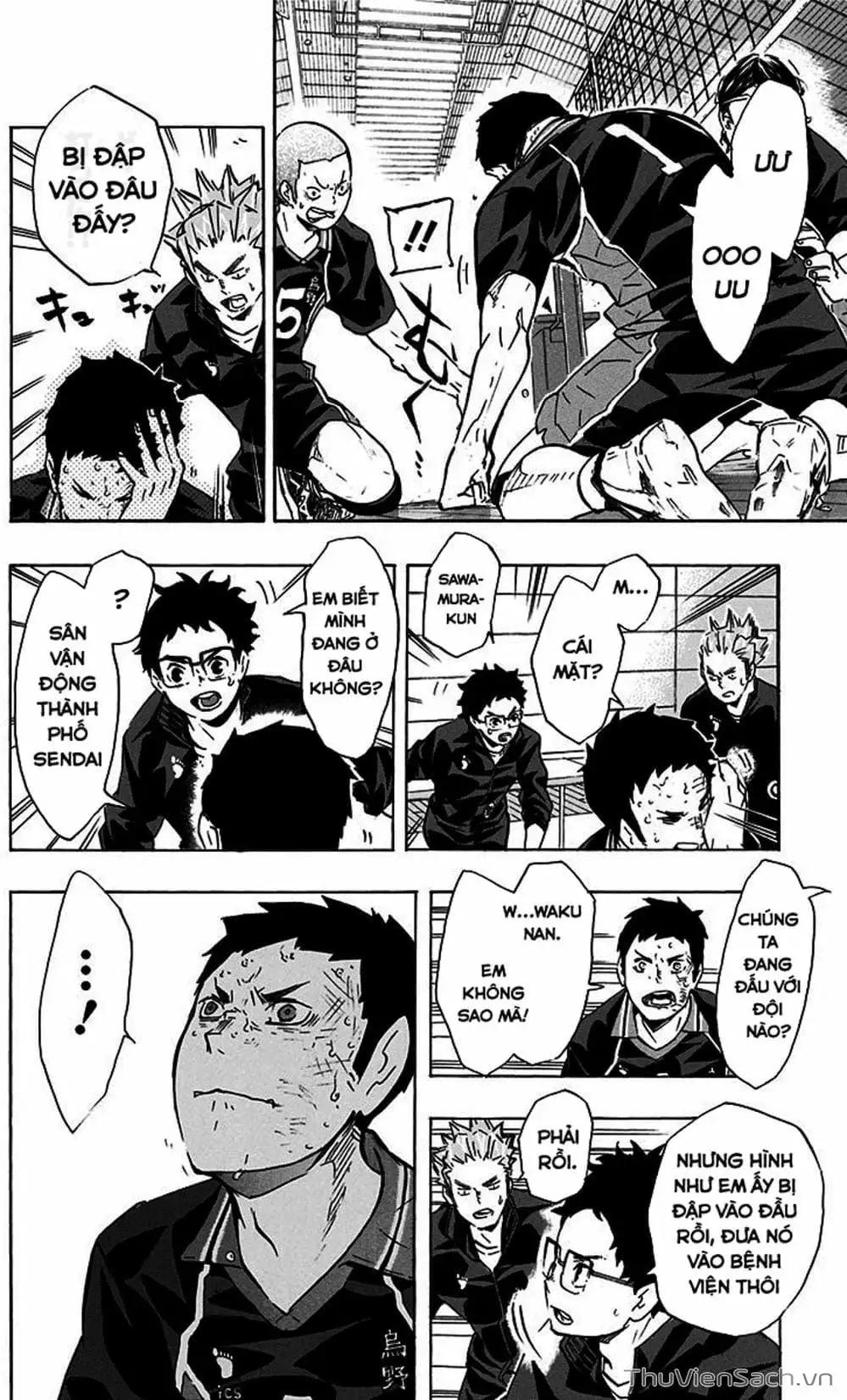 Truyện Tranh Vua Bóng Chuyền Haikyuu trang 6