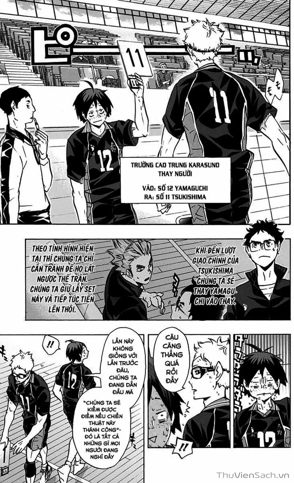 Truyện Tranh Vua Bóng Chuyền Haikyuu trang 6