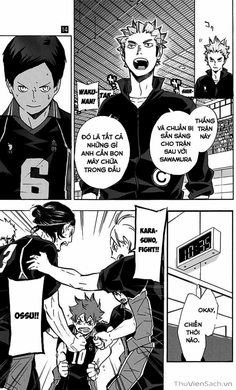 Truyện Tranh Vua Bóng Chuyền Haikyuu trang 6