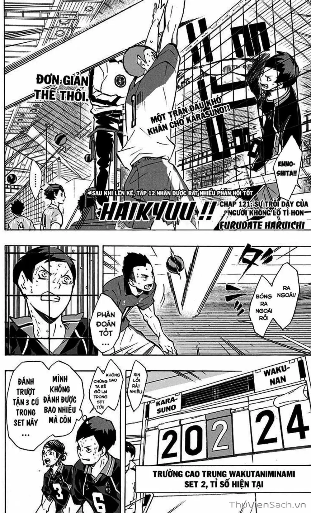 Truyện Tranh Vua Bóng Chuyền Haikyuu trang 6