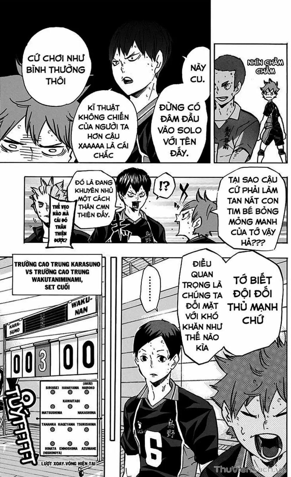 Truyện Tranh Vua Bóng Chuyền Haikyuu trang 6