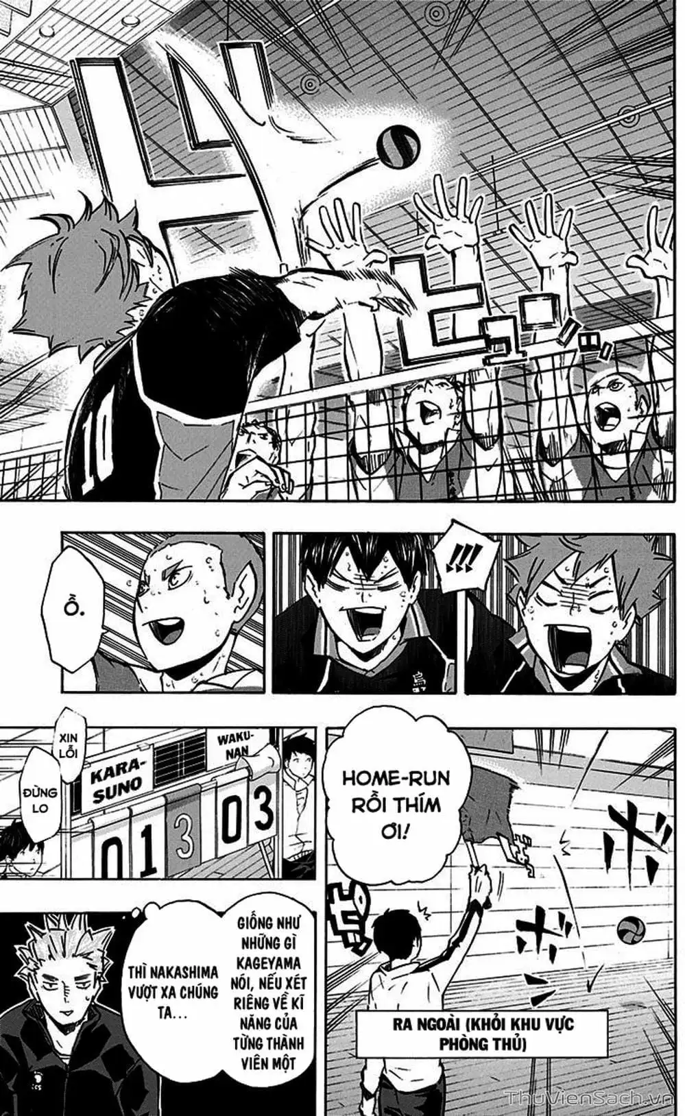 Truyện Tranh Vua Bóng Chuyền Haikyuu trang 6