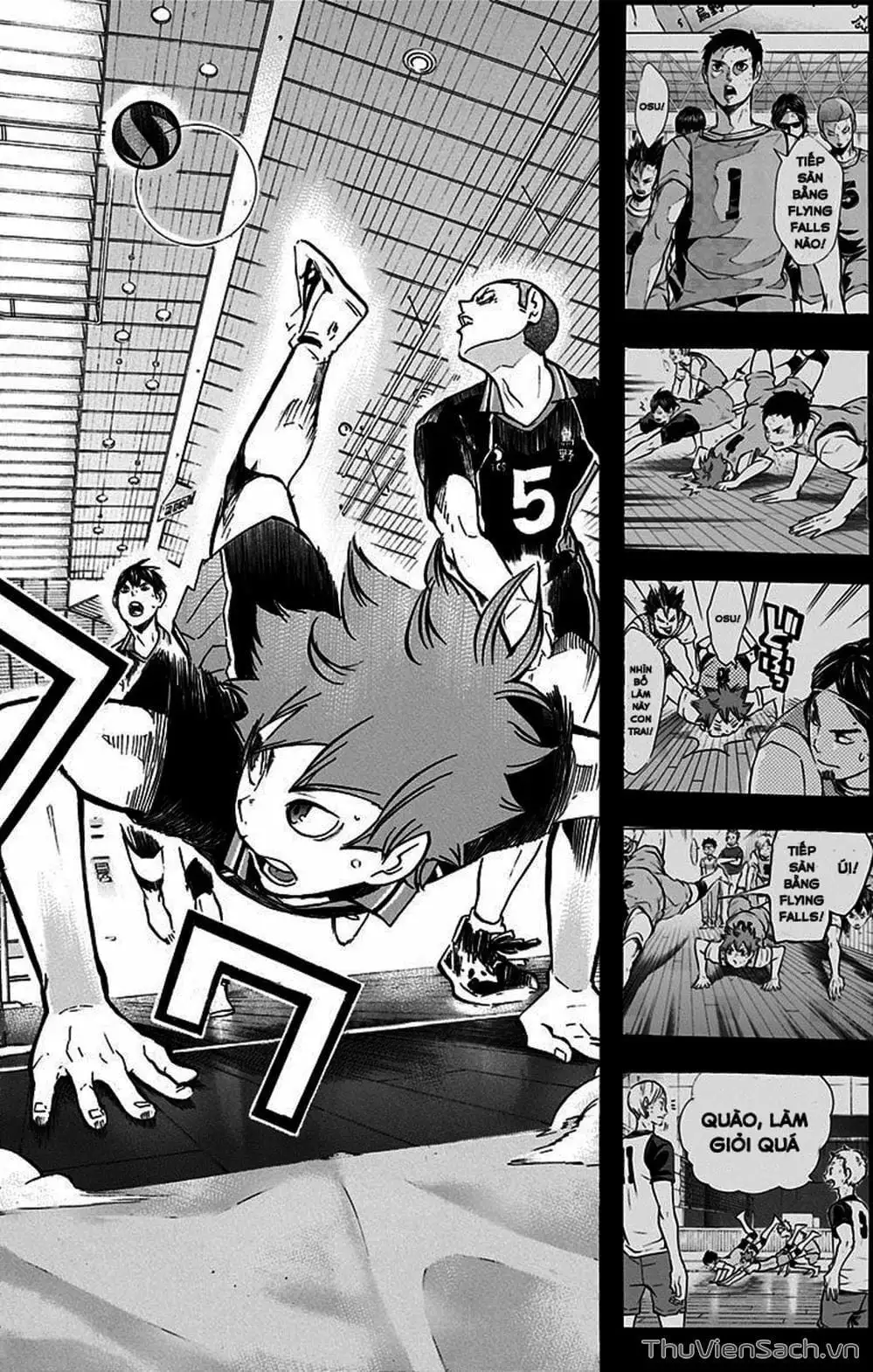 Truyện Tranh Vua Bóng Chuyền Haikyuu trang 6