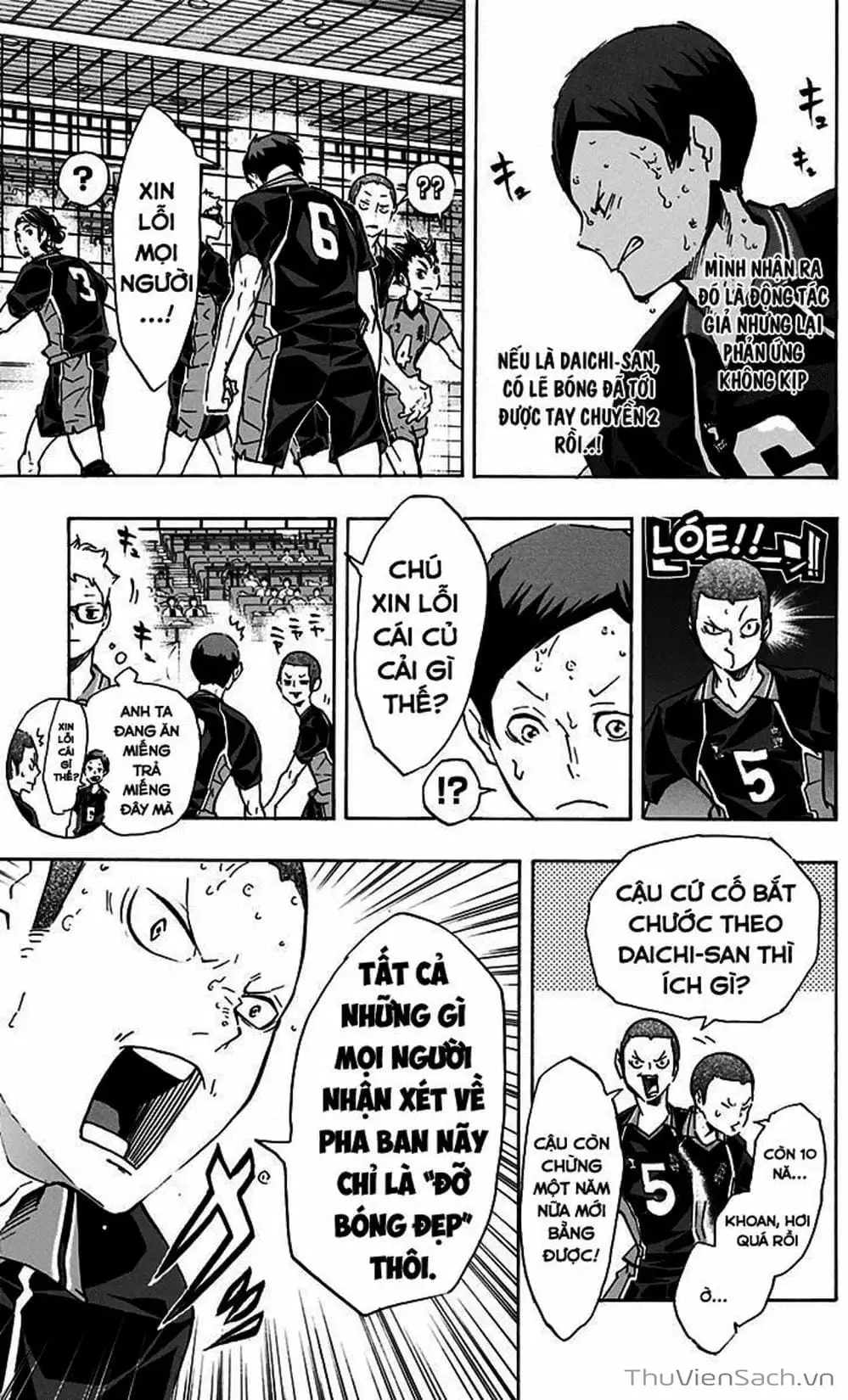 Truyện Tranh Vua Bóng Chuyền Haikyuu trang 6