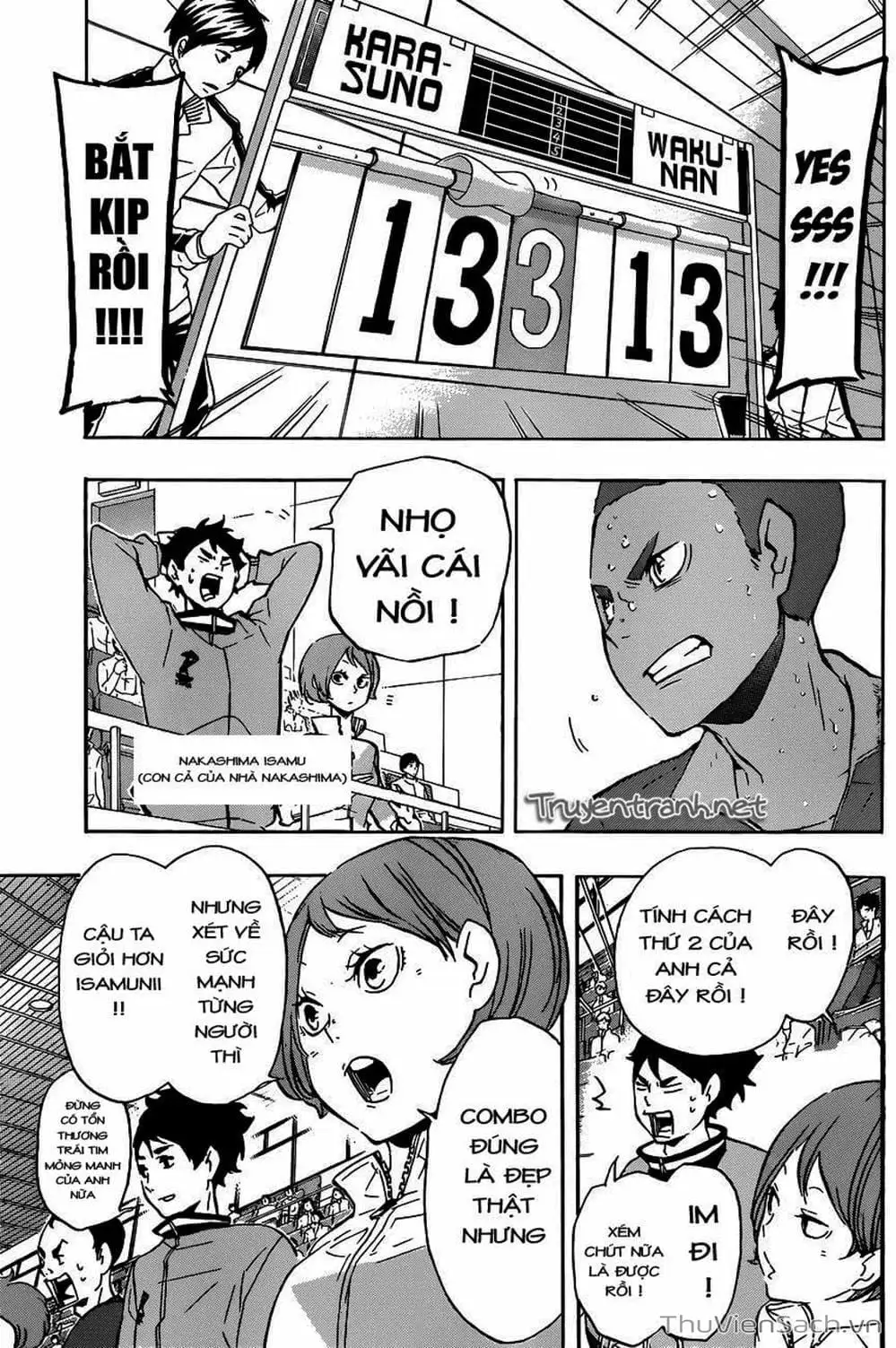 Truyện Tranh Vua Bóng Chuyền Haikyuu trang 6