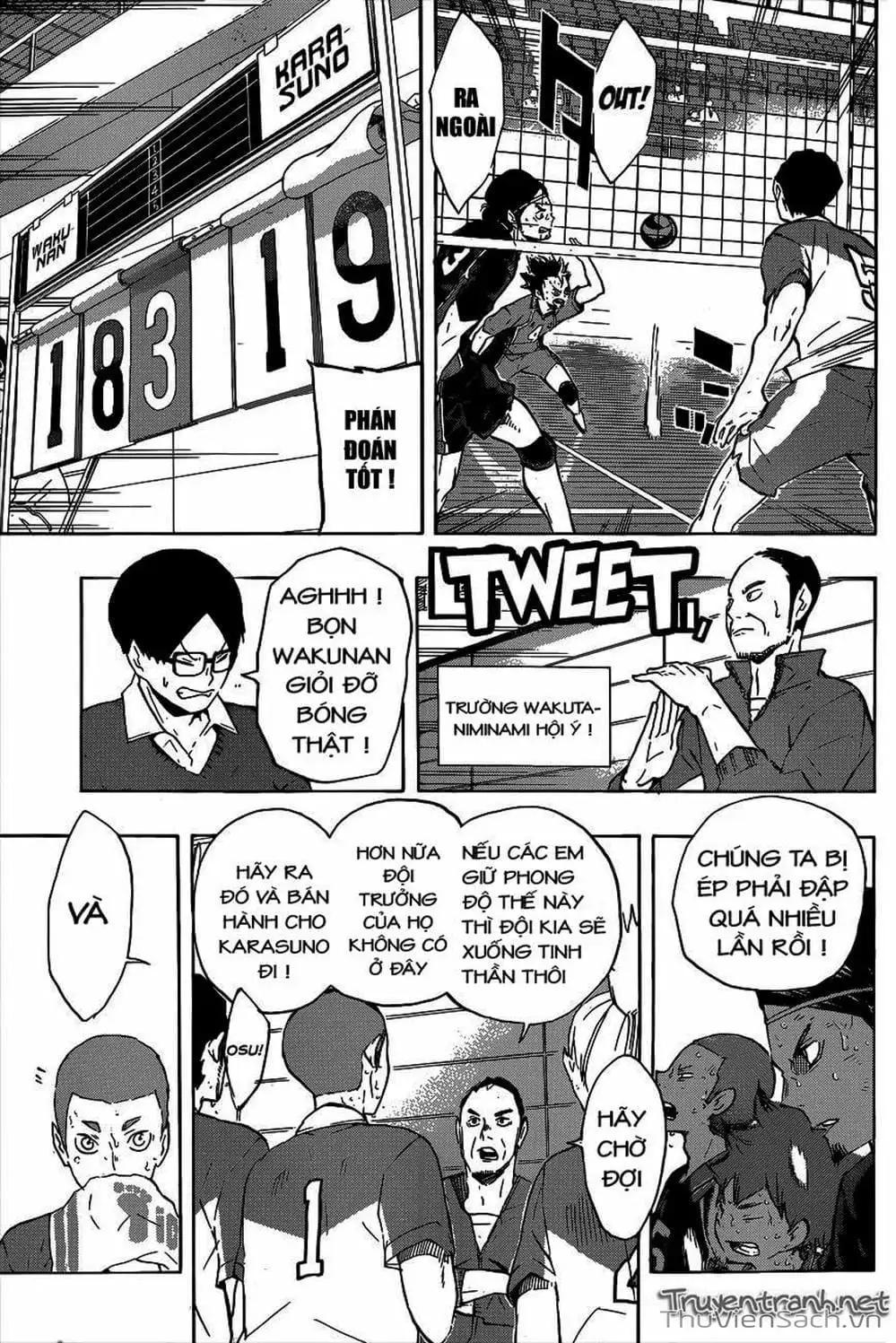 Truyện Tranh Vua Bóng Chuyền Haikyuu trang 6