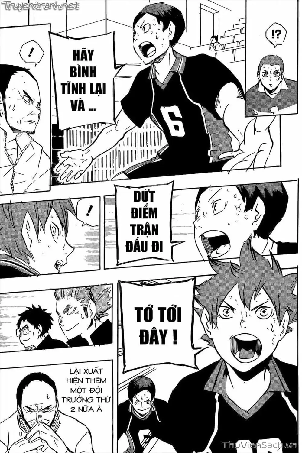 Truyện Tranh Vua Bóng Chuyền Haikyuu trang 6