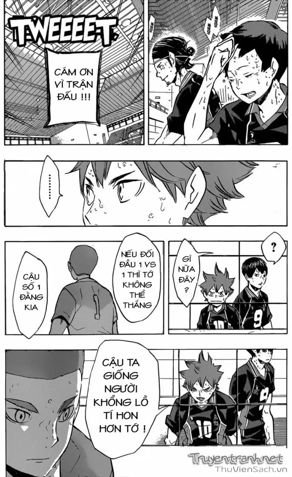 Truyện Tranh Vua Bóng Chuyền Haikyuu trang 6