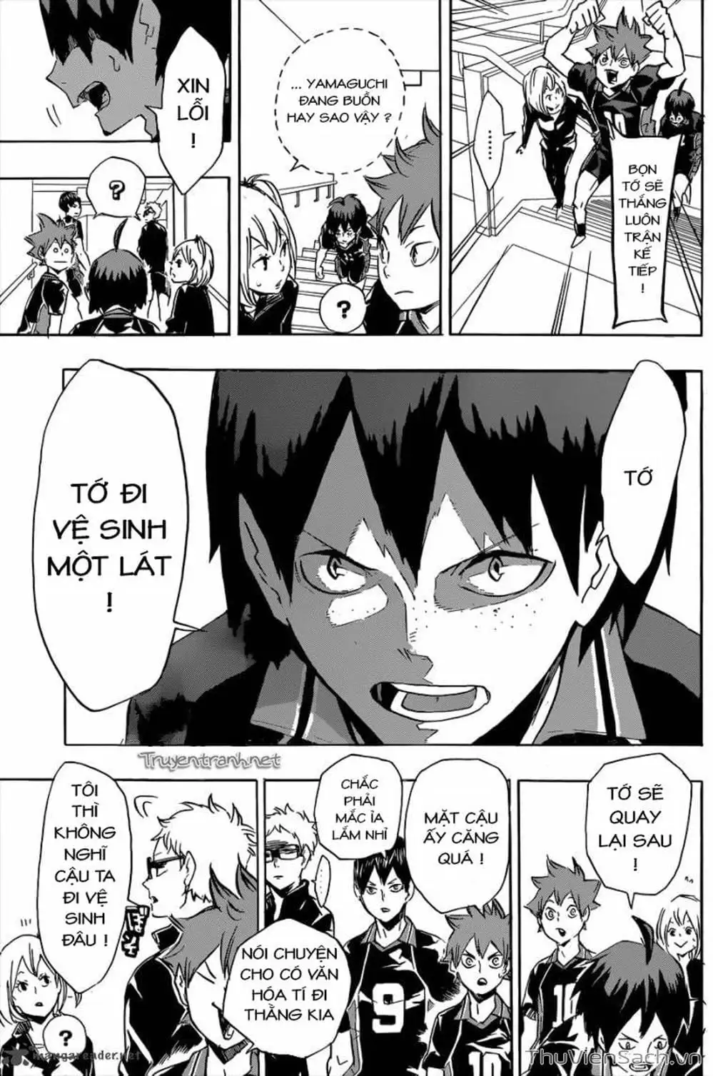 Truyện Tranh Vua Bóng Chuyền Haikyuu trang 6