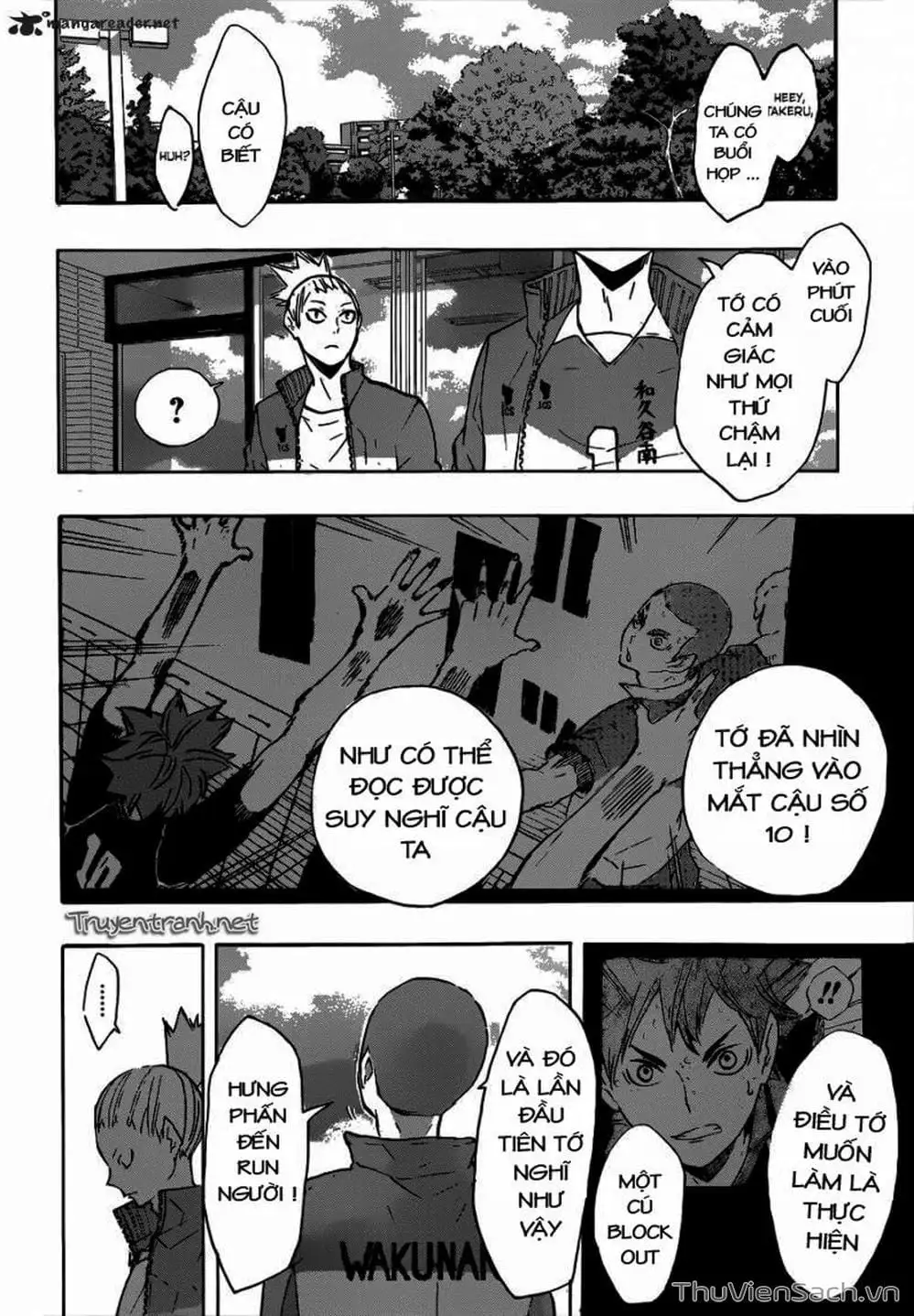 Truyện Tranh Vua Bóng Chuyền Haikyuu trang 6