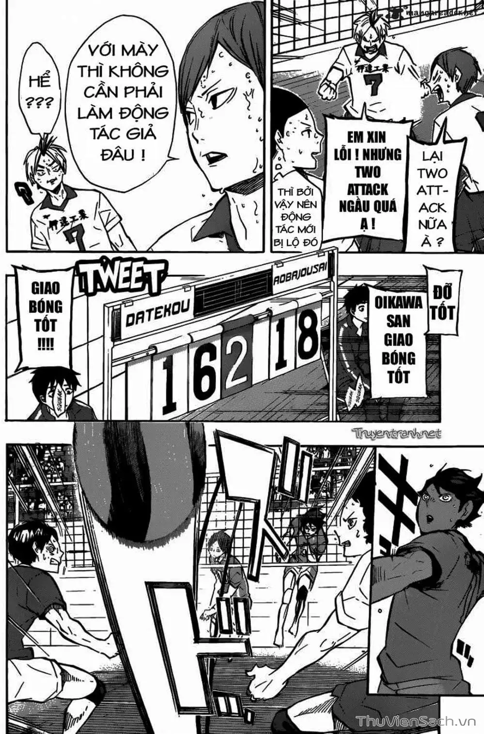 Truyện Tranh Vua Bóng Chuyền Haikyuu trang 6