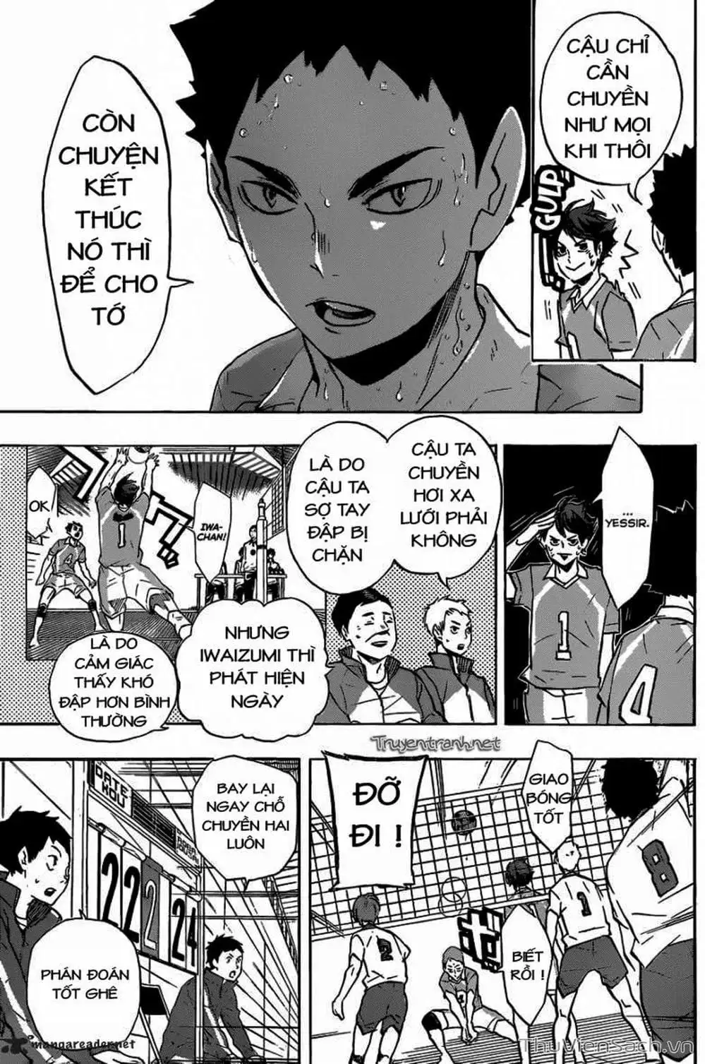 Truyện Tranh Vua Bóng Chuyền Haikyuu trang 6