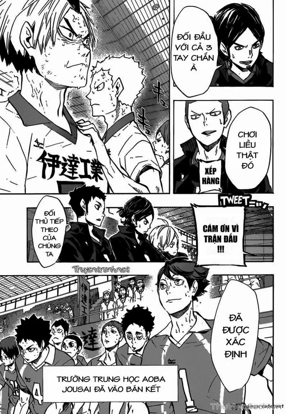 Truyện Tranh Vua Bóng Chuyền Haikyuu trang 6
