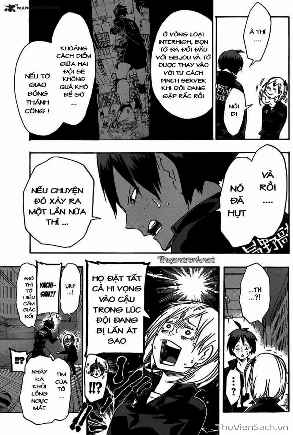 Truyện Tranh Vua Bóng Chuyền Haikyuu trang 6