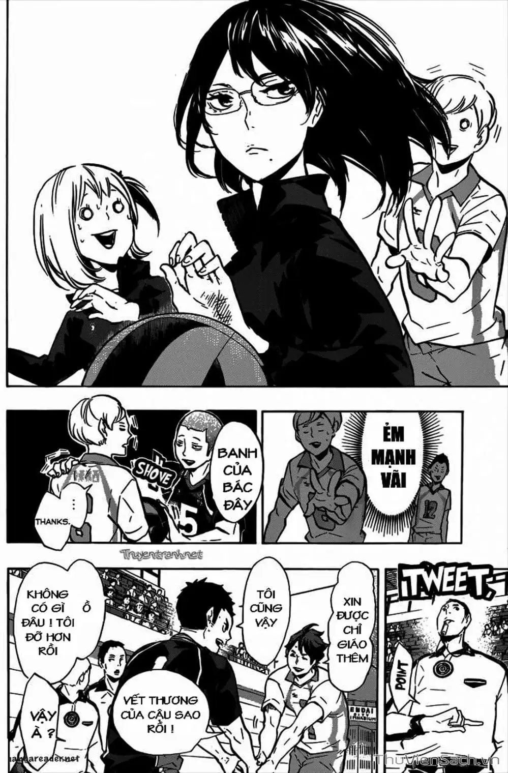Truyện Tranh Vua Bóng Chuyền Haikyuu trang 6