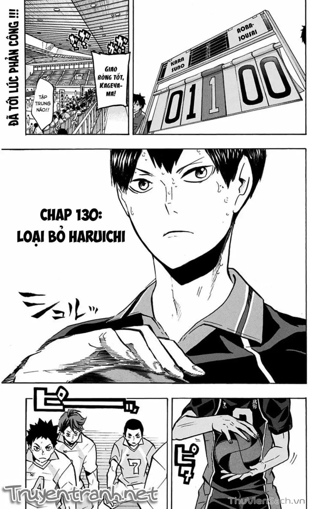 Truyện Tranh Vua Bóng Chuyền Haikyuu trang 6