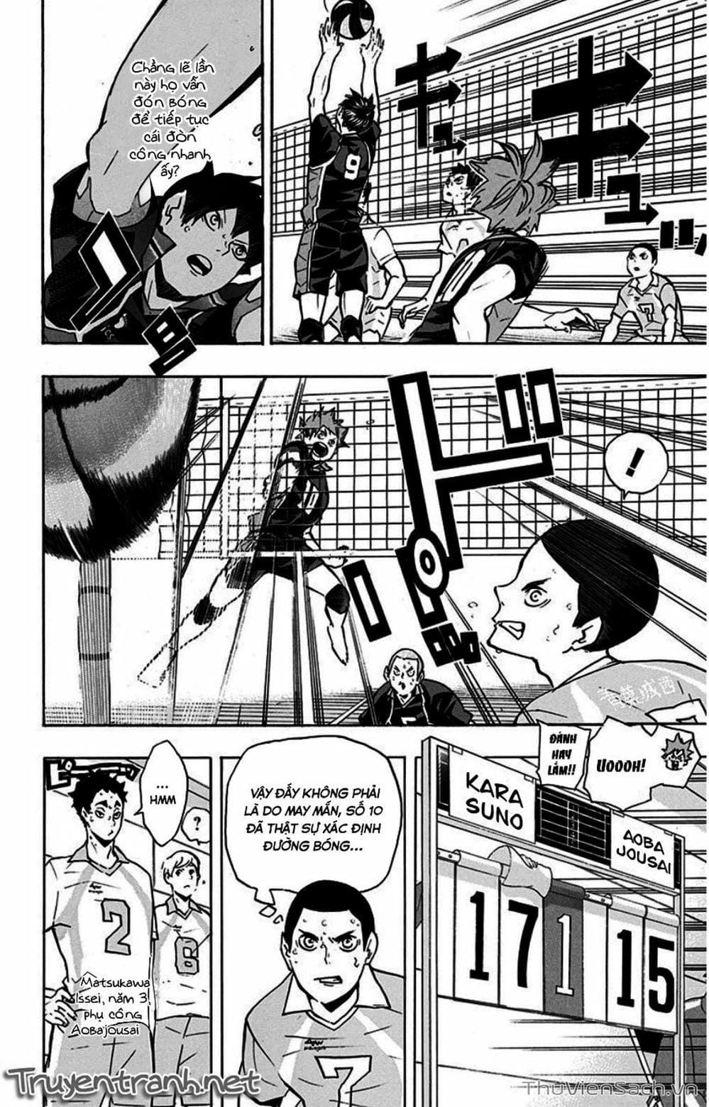 Truyện Tranh Vua Bóng Chuyền Haikyuu trang 6
