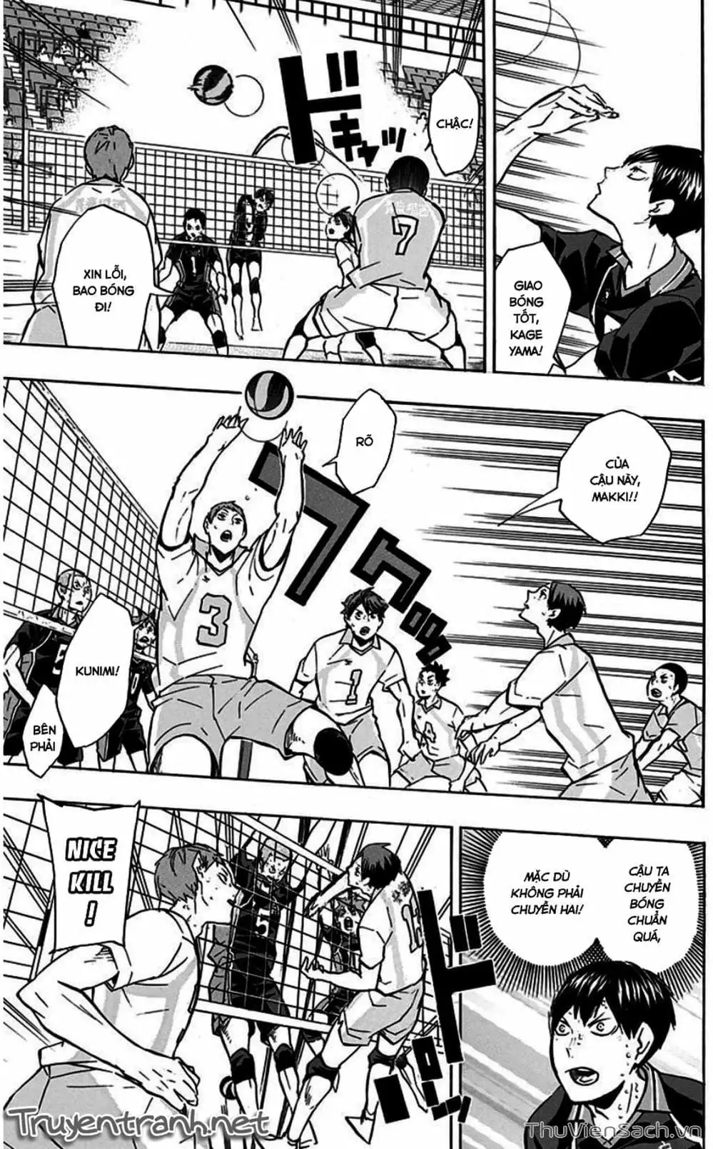 Truyện Tranh Vua Bóng Chuyền Haikyuu trang 6