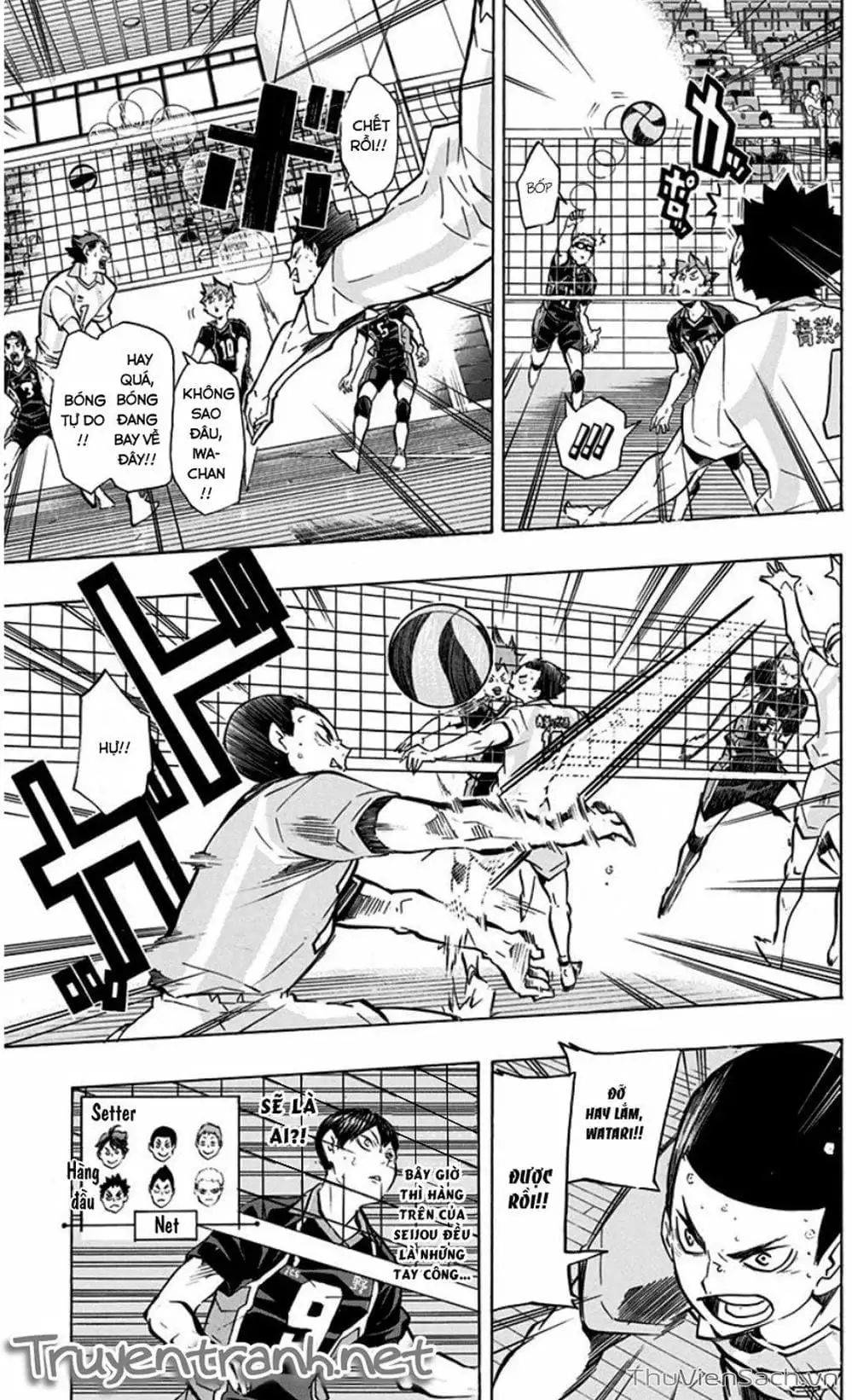 Truyện Tranh Vua Bóng Chuyền Haikyuu trang 6