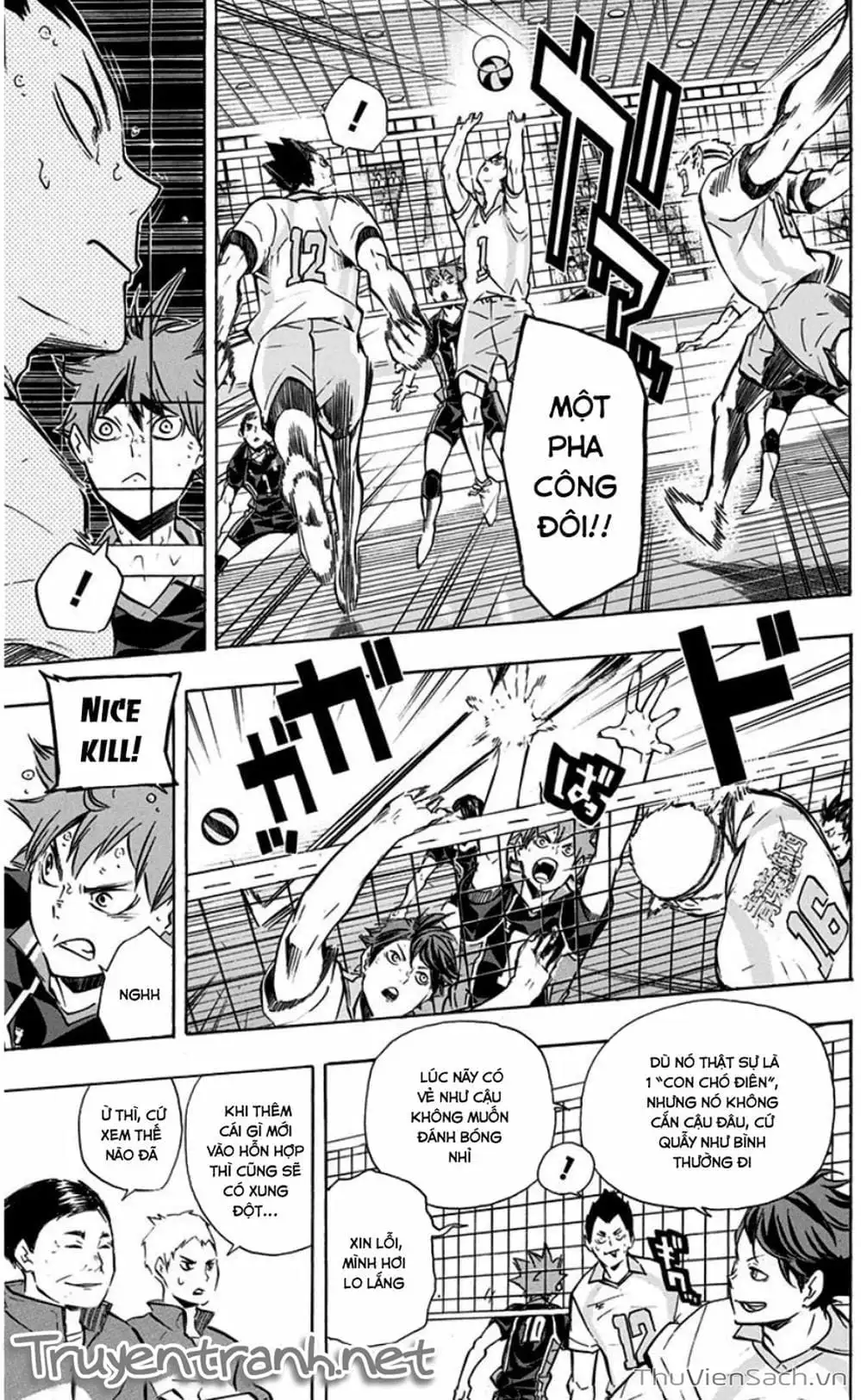 Truyện Tranh Vua Bóng Chuyền Haikyuu trang 6