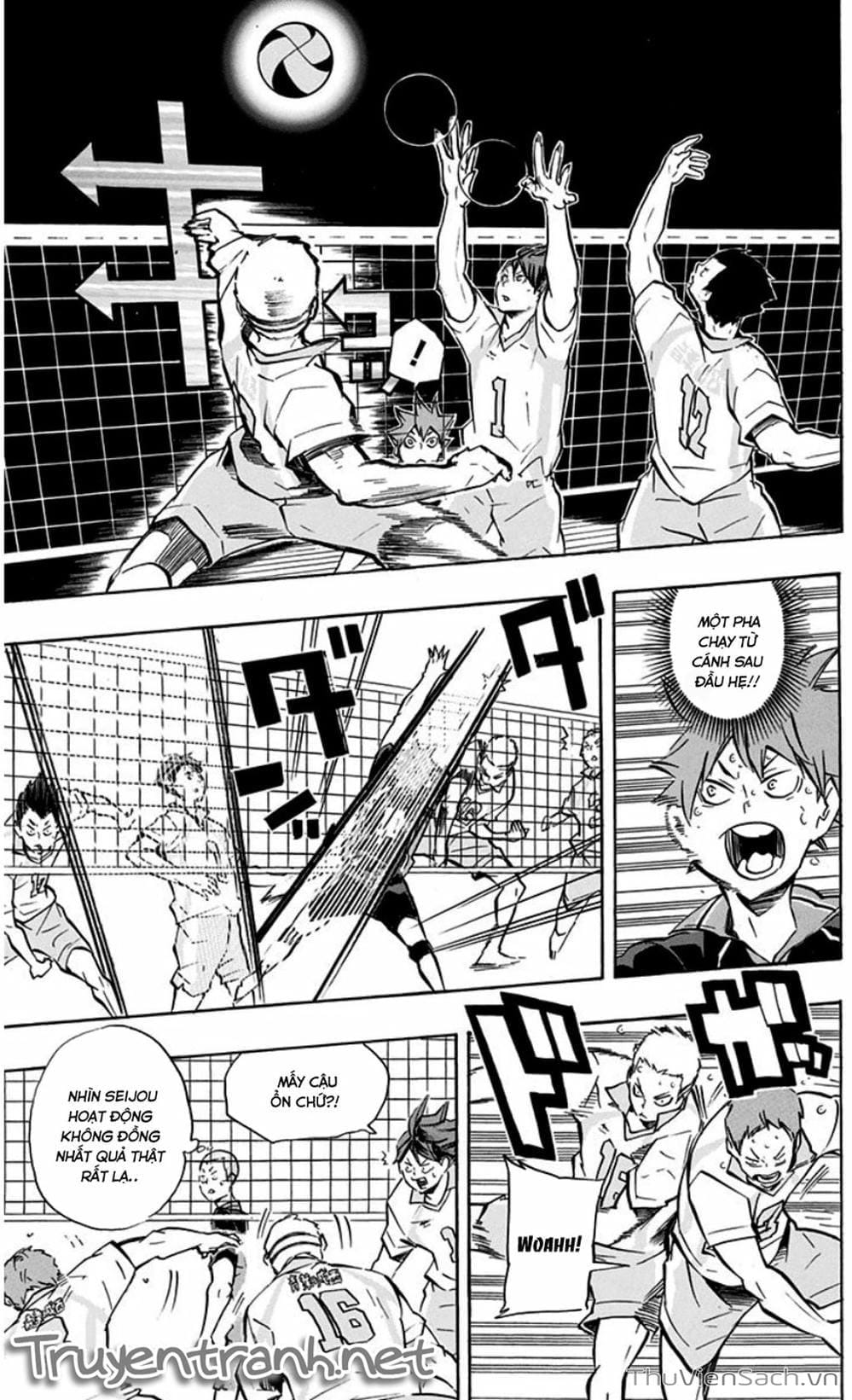 Truyện Tranh Vua Bóng Chuyền Haikyuu trang 6
