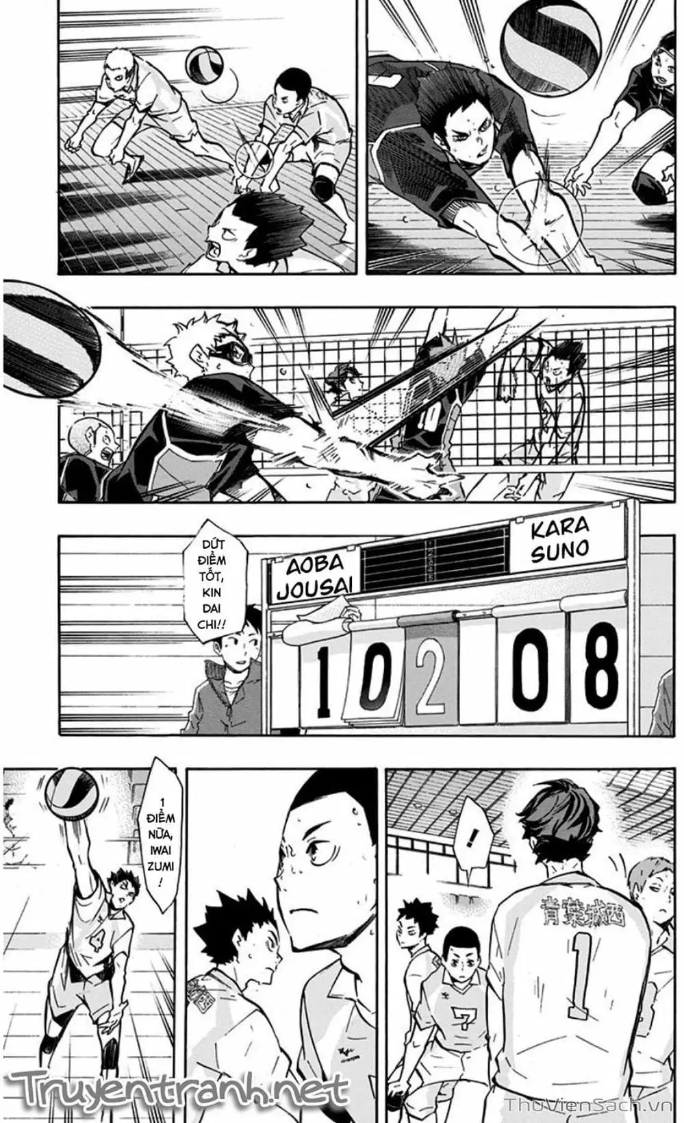 Truyện Tranh Vua Bóng Chuyền Haikyuu trang 6
