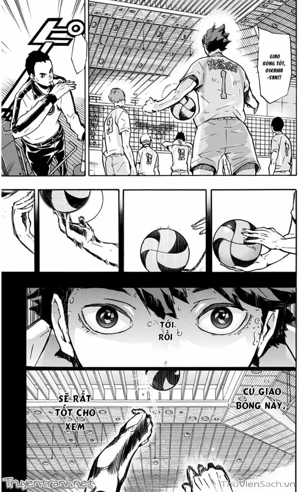 Truyện Tranh Vua Bóng Chuyền Haikyuu trang 6