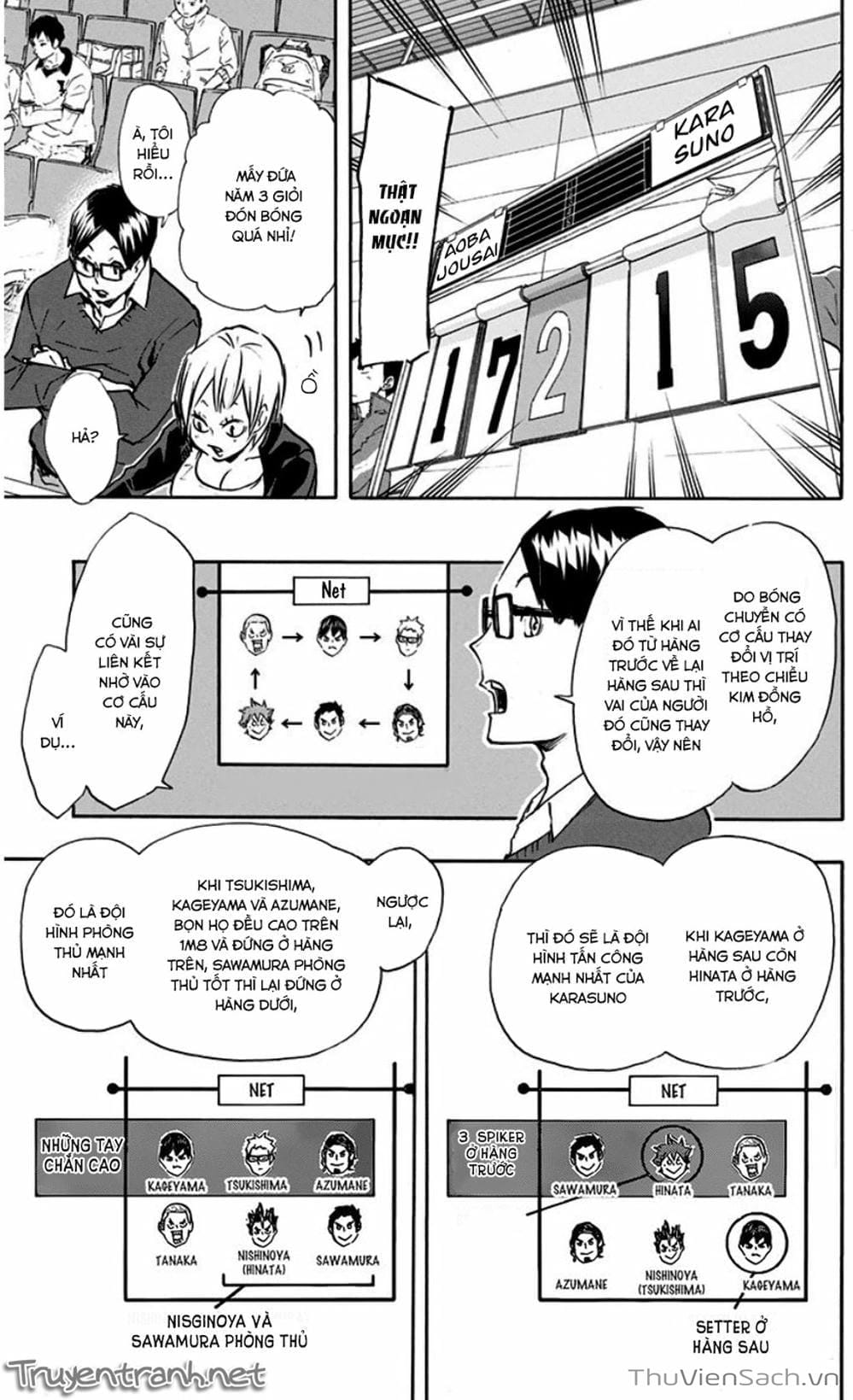 Truyện Tranh Vua Bóng Chuyền Haikyuu trang 6