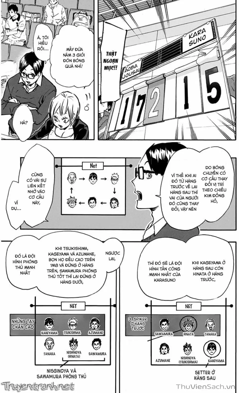 Truyện Tranh Vua Bóng Chuyền Haikyuu trang 6
