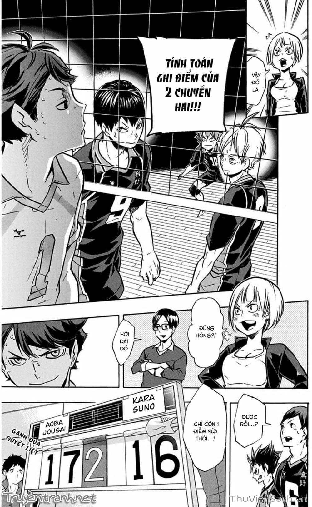 Truyện Tranh Vua Bóng Chuyền Haikyuu trang 6