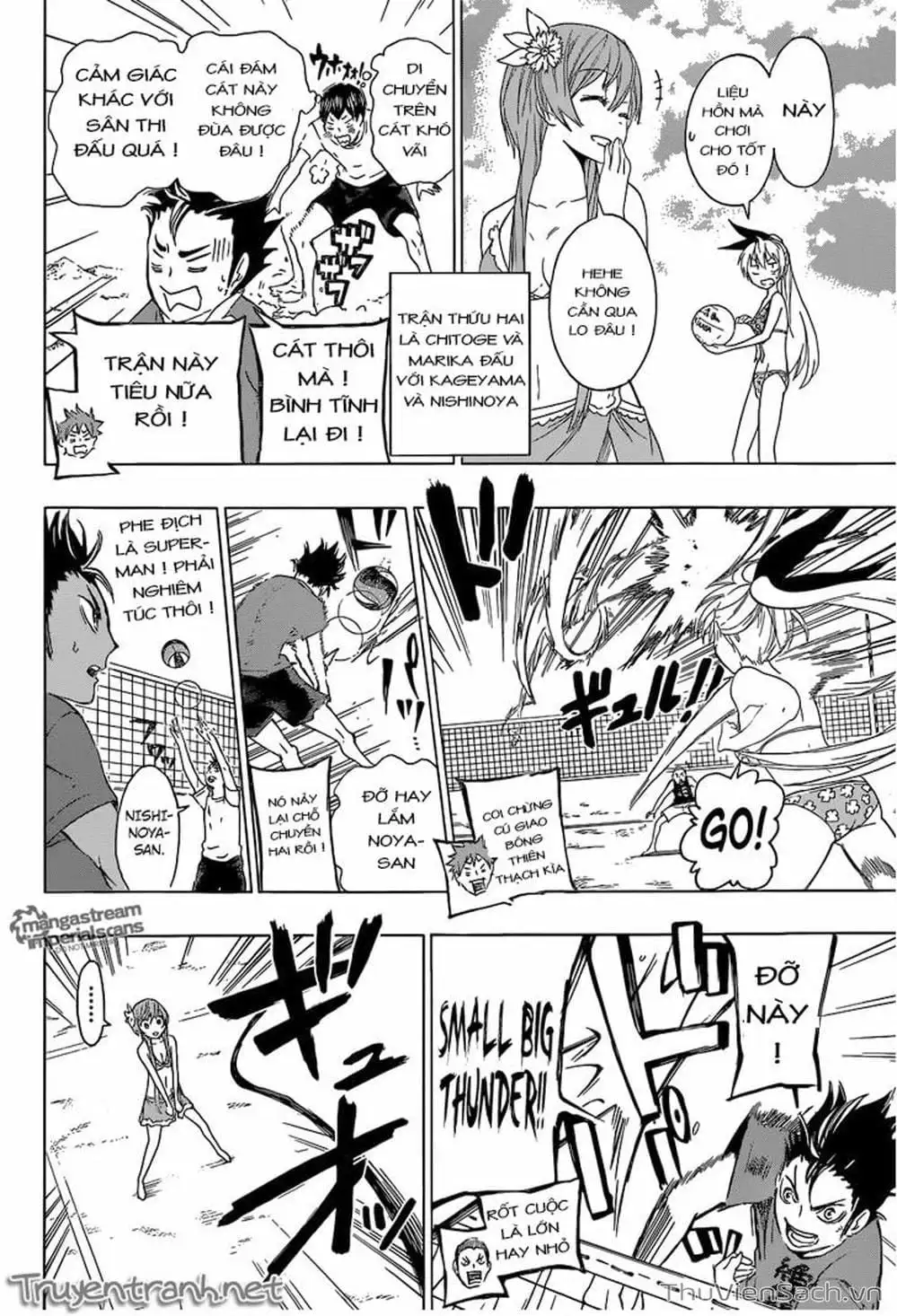 Truyện Tranh Vua Bóng Chuyền Haikyuu trang 6