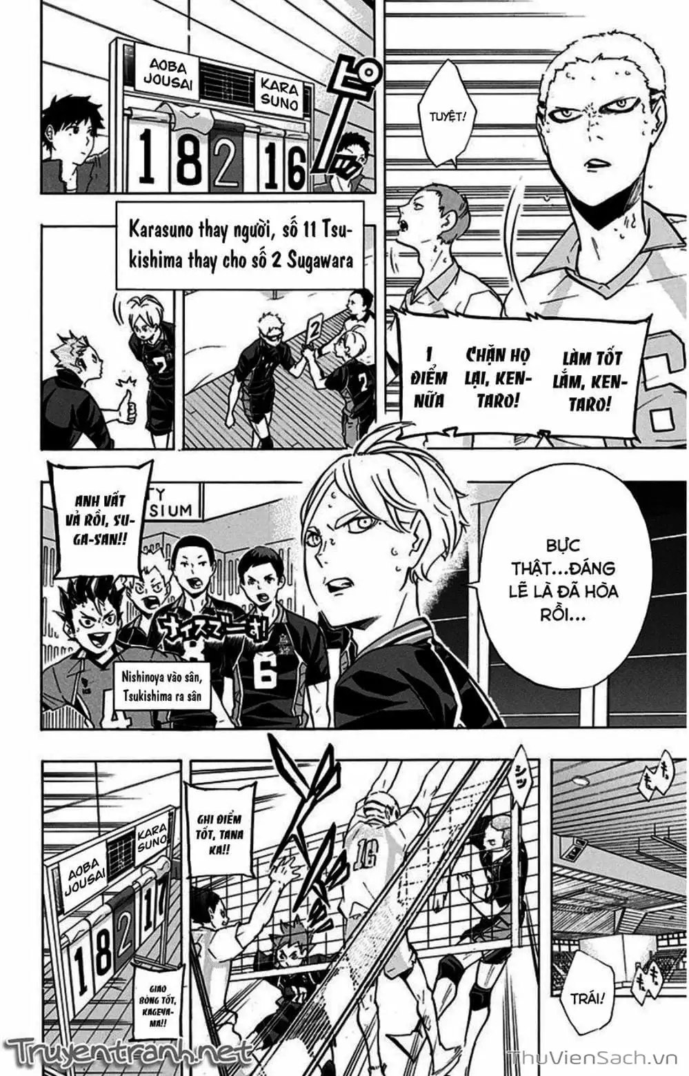 Truyện Tranh Vua Bóng Chuyền Haikyuu trang 6