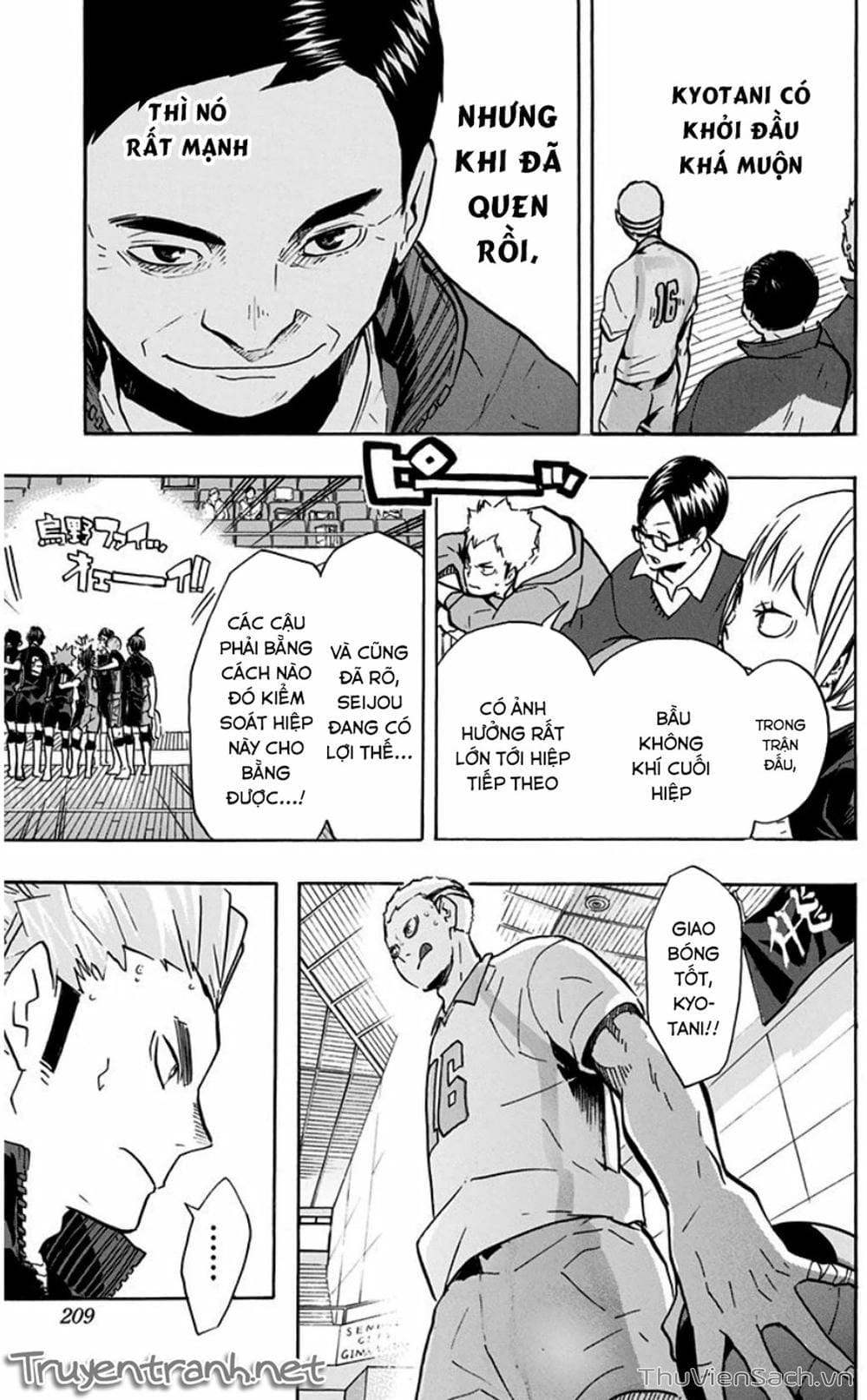 Truyện Tranh Vua Bóng Chuyền Haikyuu trang 6