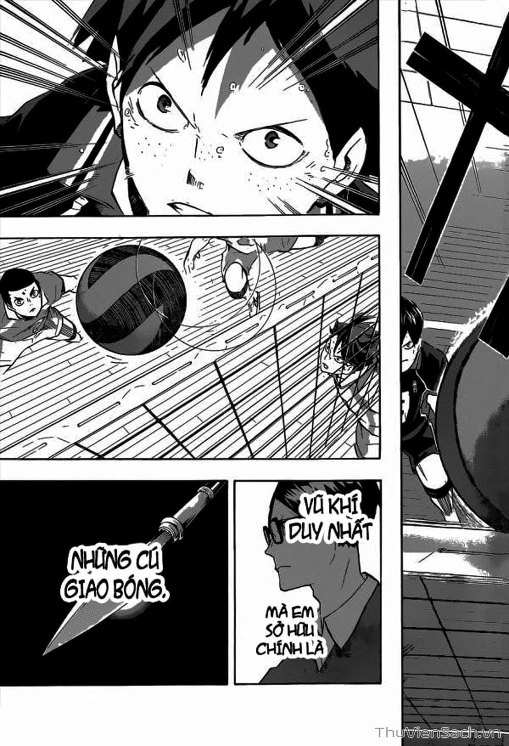 Truyện Tranh Vua Bóng Chuyền Haikyuu trang 6