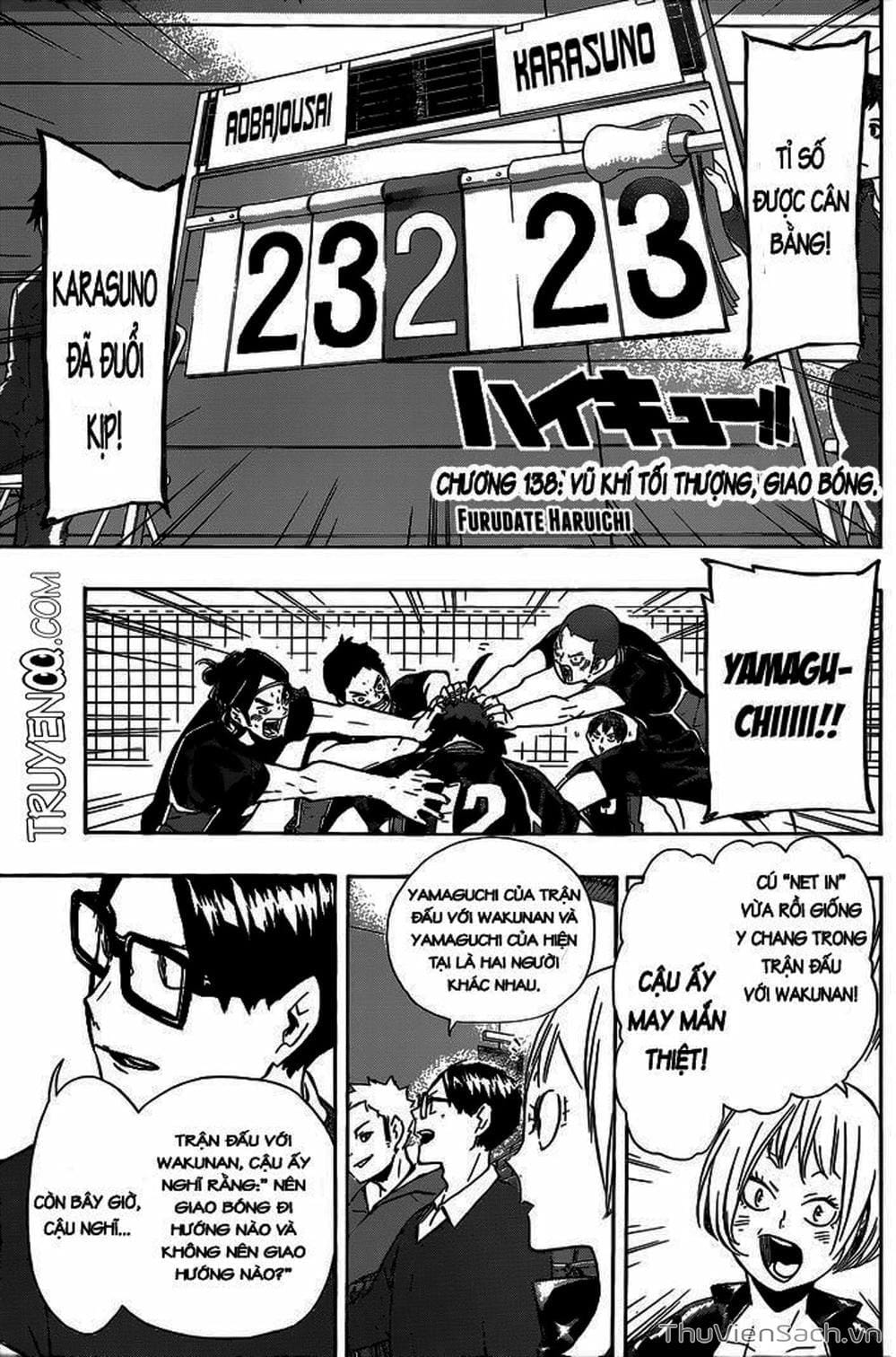 Truyện Tranh Vua Bóng Chuyền Haikyuu trang 6