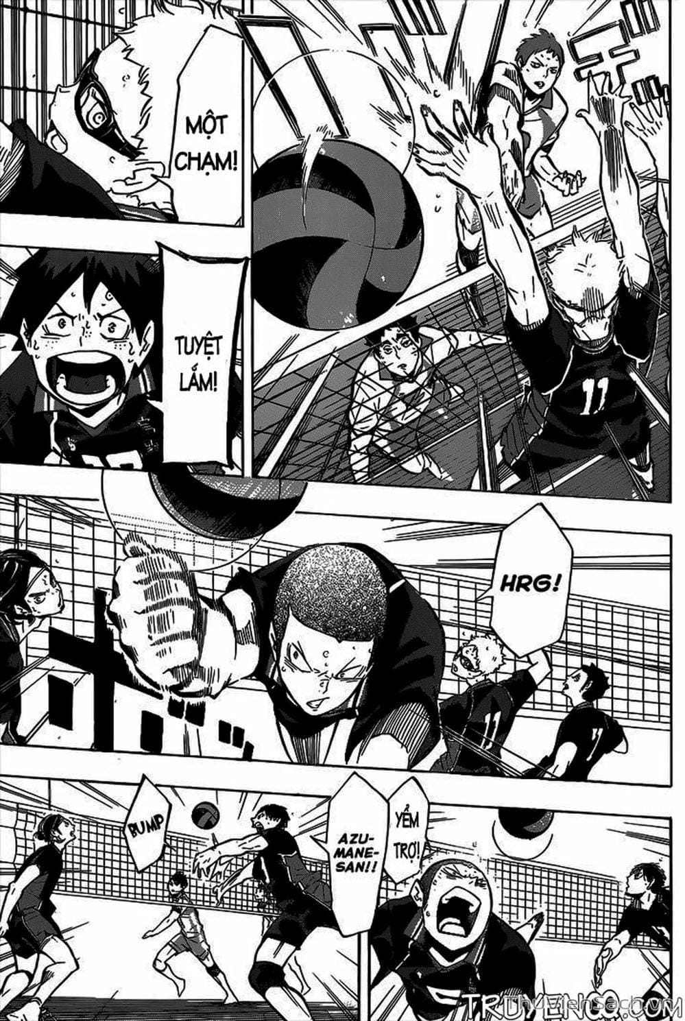 Truyện Tranh Vua Bóng Chuyền Haikyuu trang 6