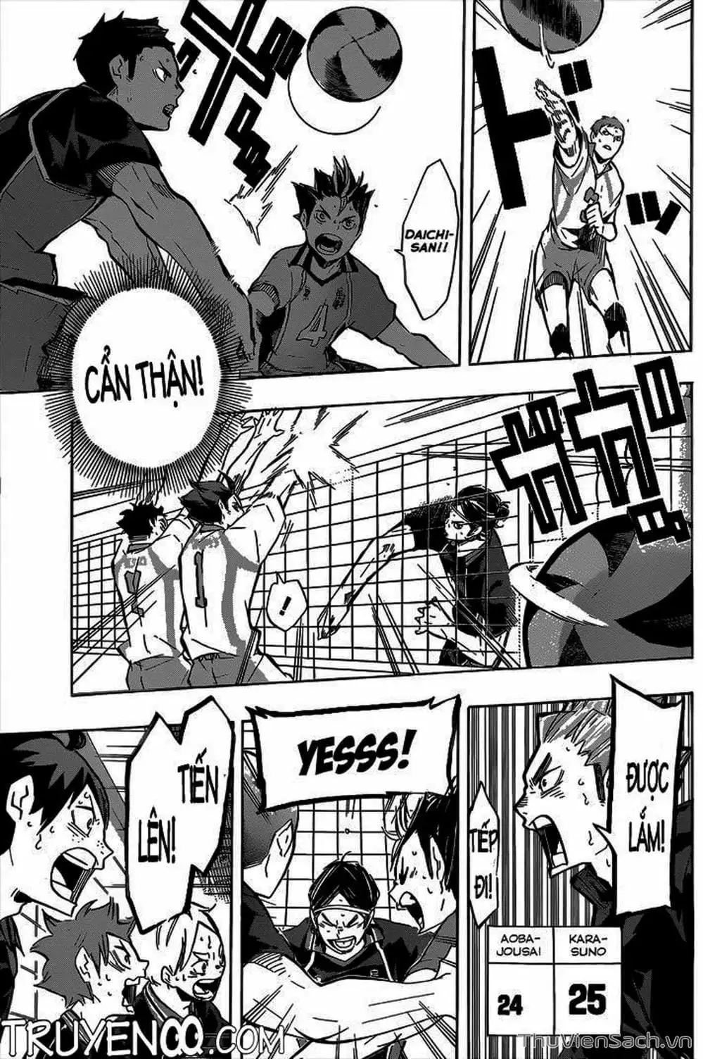 Truyện Tranh Vua Bóng Chuyền Haikyuu trang 6