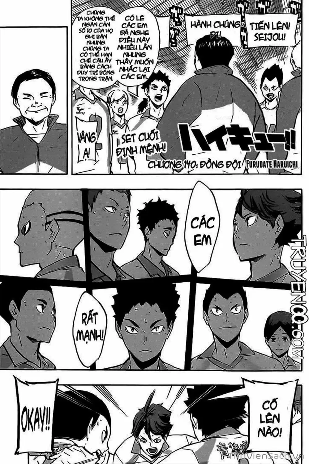 Truyện Tranh Vua Bóng Chuyền Haikyuu trang 6