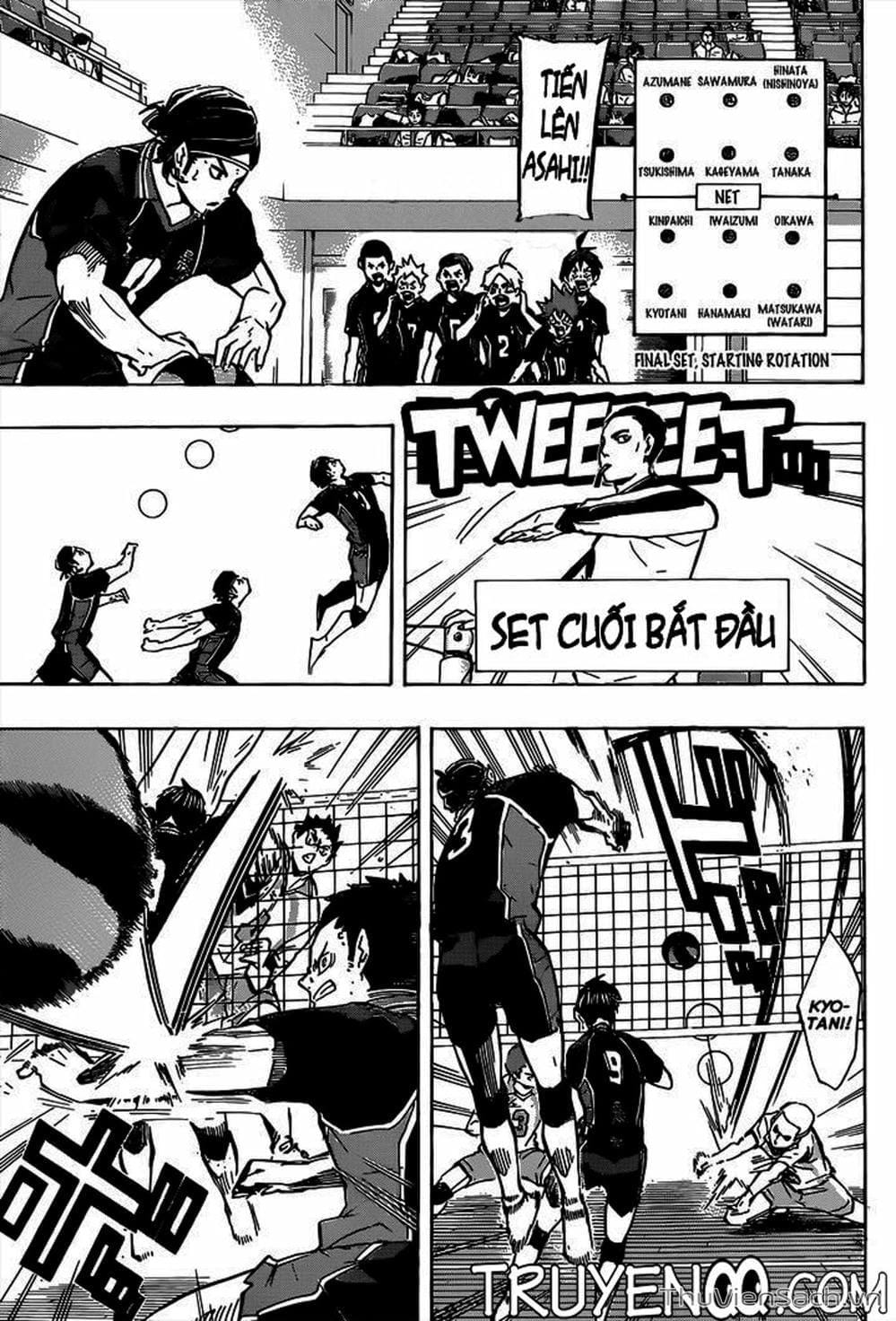 Truyện Tranh Vua Bóng Chuyền Haikyuu trang 6