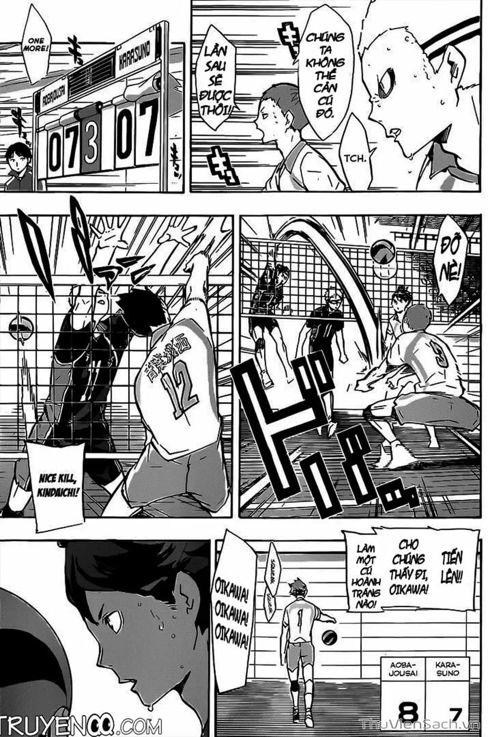 Truyện Tranh Vua Bóng Chuyền Haikyuu trang 6