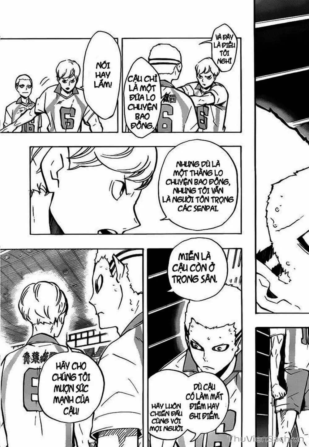 Truyện Tranh Vua Bóng Chuyền Haikyuu trang 6
