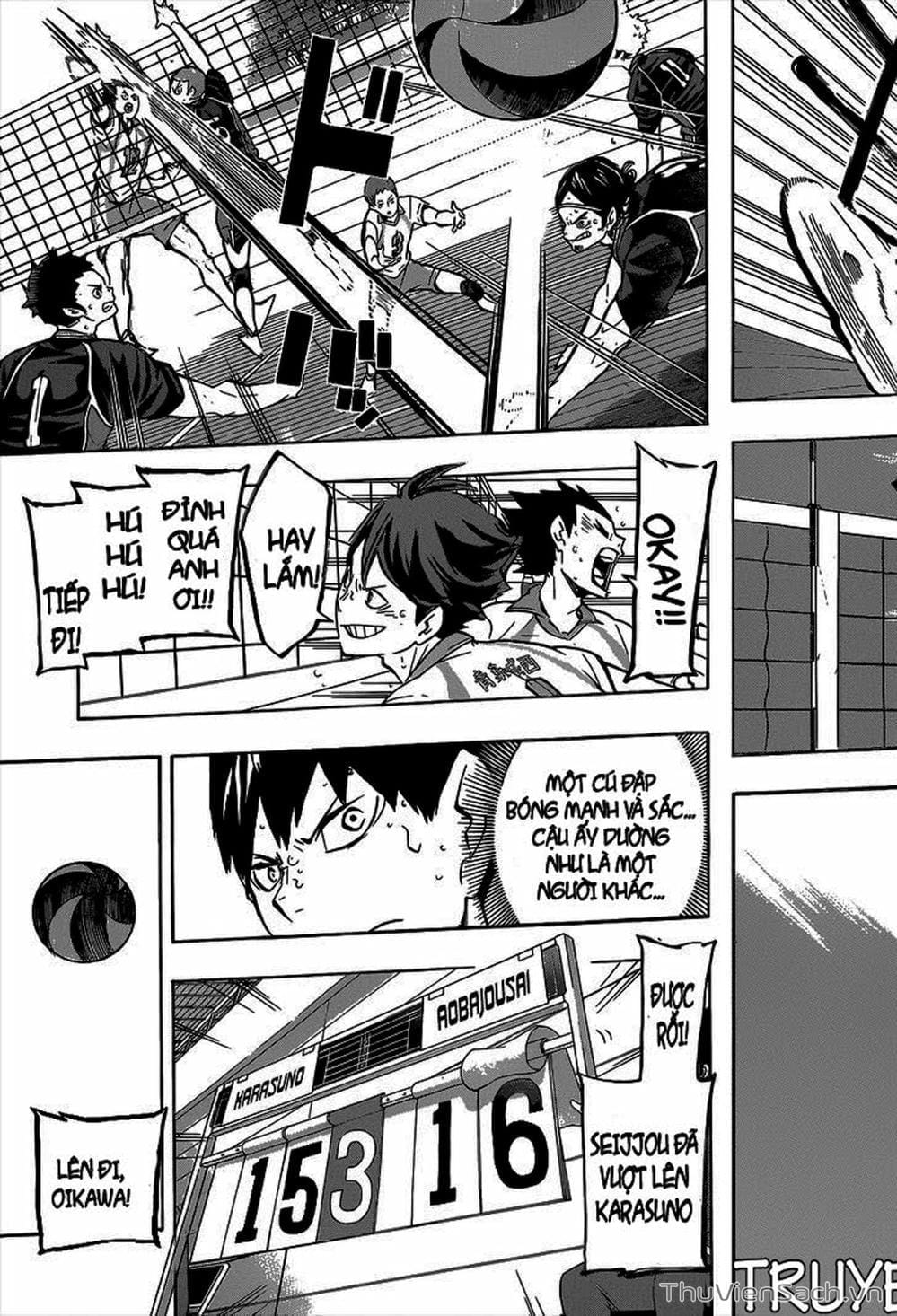 Truyện Tranh Vua Bóng Chuyền Haikyuu trang 6