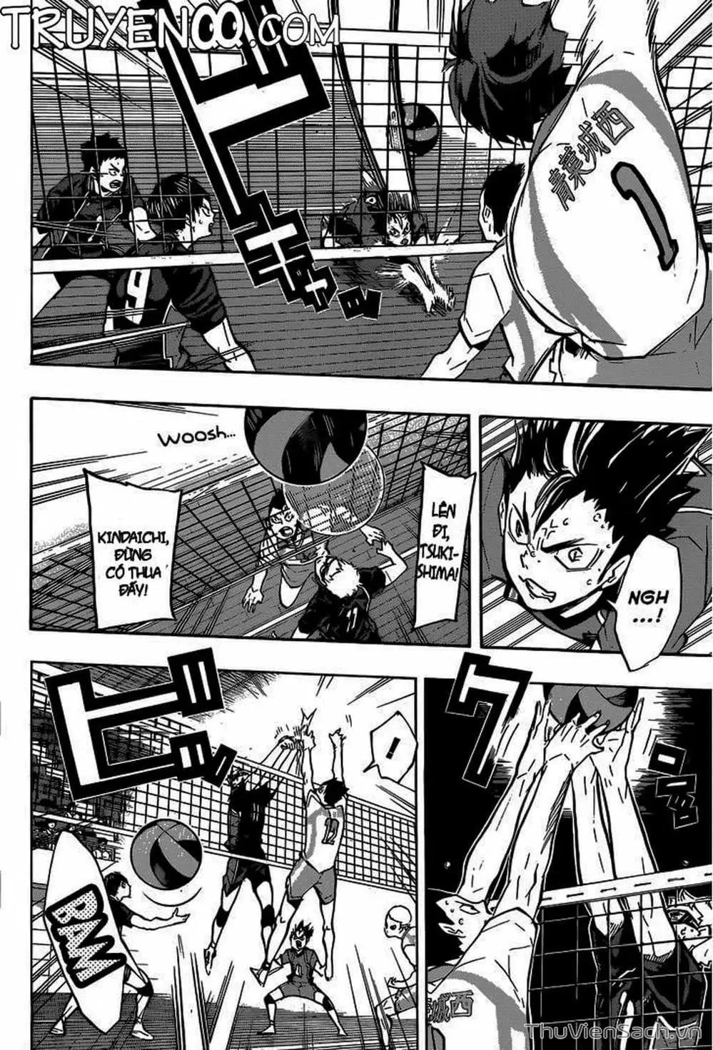 Truyện Tranh Vua Bóng Chuyền Haikyuu trang 6