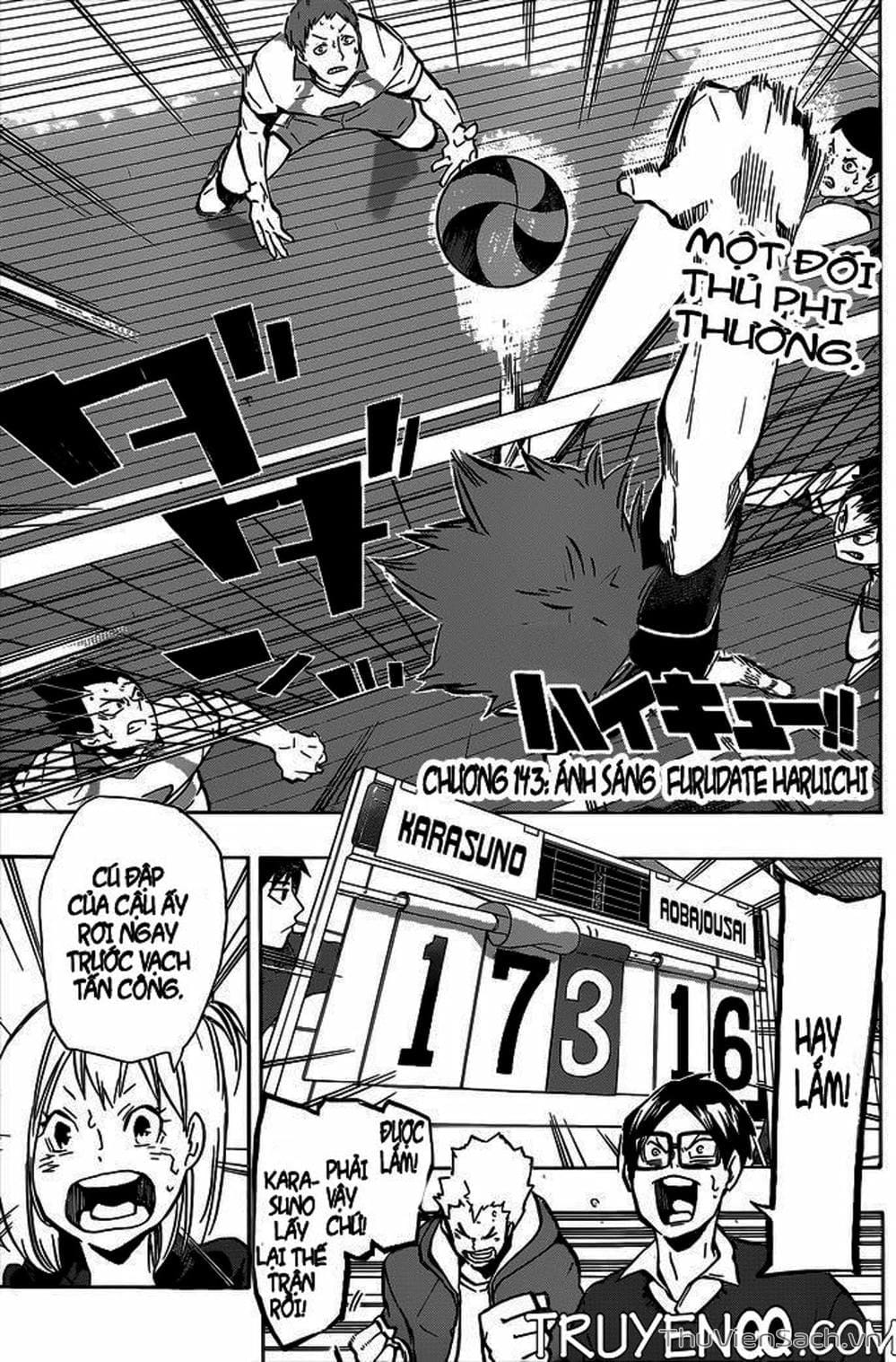 Truyện Tranh Vua Bóng Chuyền Haikyuu trang 6