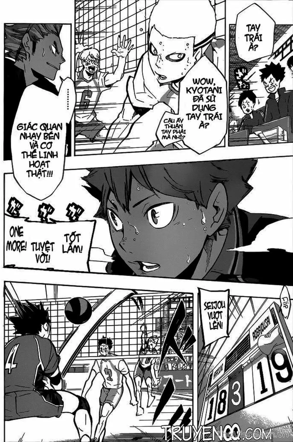 Truyện Tranh Vua Bóng Chuyền Haikyuu trang 6